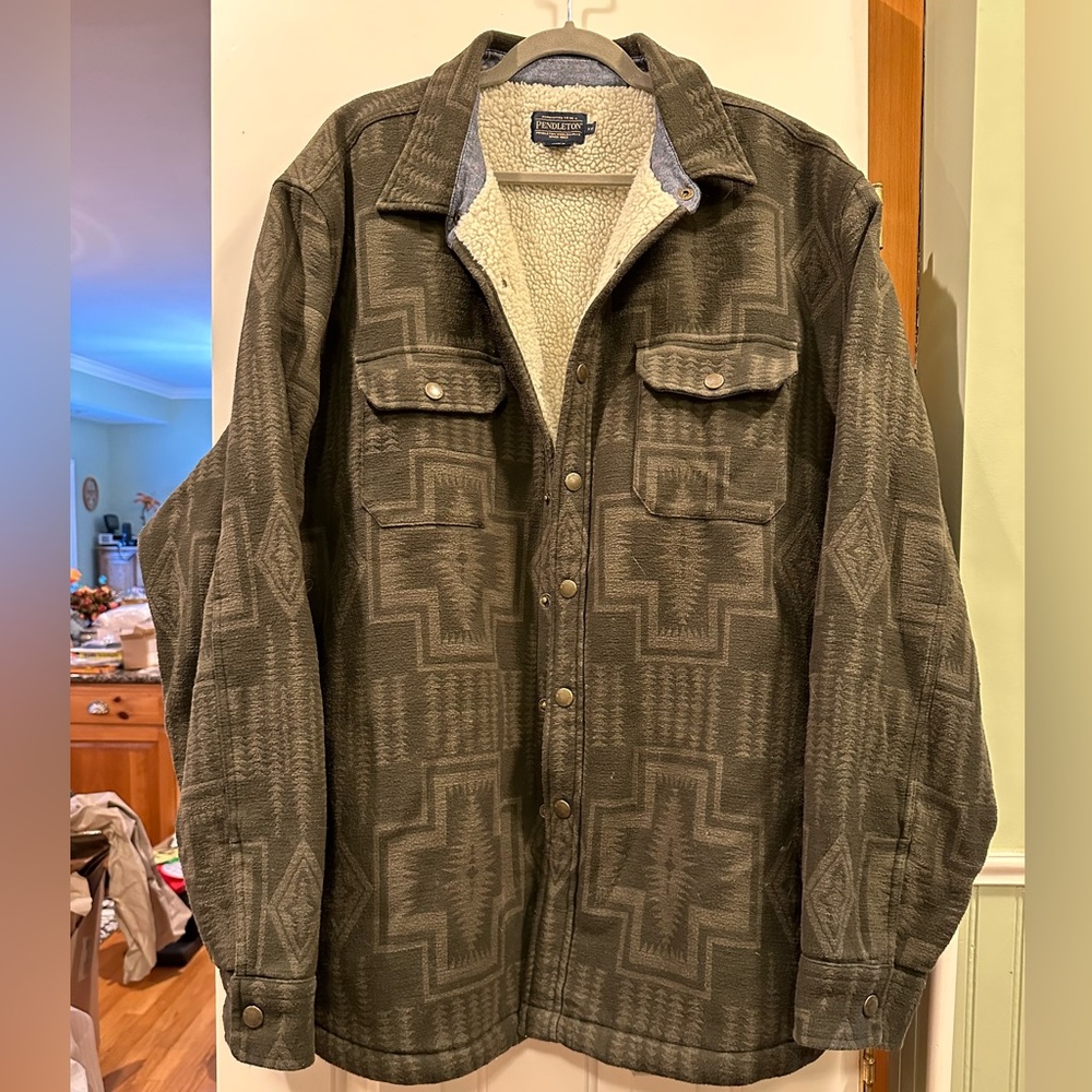 Pendleton Men’s XXL sherpa lined Harding Jacket